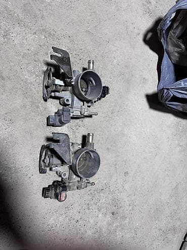 глушитель портер 1: Дроссельная заслонка Toyota 2005 г., Б/у, Оригинал, Япония — 1