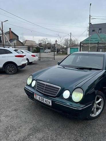 сатам алмашам: Mercedes-Benz E-Class: 1997 г., 2 л, Автомат, Бензин, Седан — 1