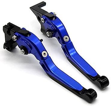 рычаг передний: Алюминиевые регулируемые рычаги тормоза и сцепления для мотоцикла — 2