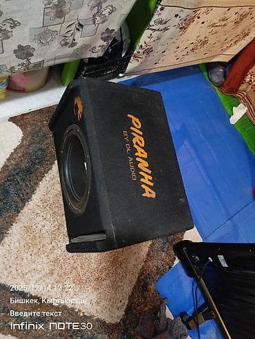 магнитол авто: Сабвуфер DL Audio PIRANHA 12A в комплектном корпусе с портом - — 4
