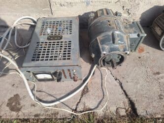 трёхфазный генератор: Элекьродвигатель с блоком регулировкой оборотов.Элетродвигатели — 1