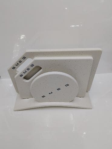 dish sets: Набор разделочных досок SMEG с подставкой - Комплект из 4 досок — 2