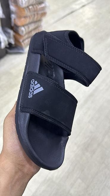 Мужская обувь: Мужские сандалии, 40, 41, 42, Adidas, Новый, цвет - Черный, Бесплатная доставка — 6