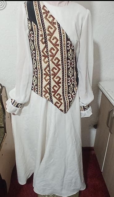 невидимый плащ: Повседневное платье, Длинная модель, Шифон — 5