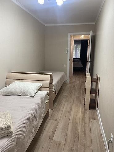 дом меняю на квартиру бишкек: 3 комнаты, 58 м², Хрущевка, 1 этаж, Евроремонт — 2