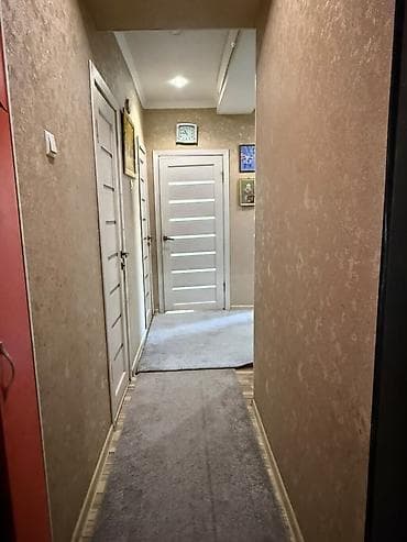 квартиры ошский рынок: 2 комнаты, 62 м², Ошский мкр., Индивидуалка, 4 этаж, Евроремонт — 5