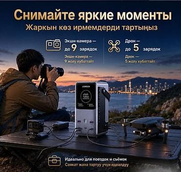 3000: ⚡ POWERBANK UGREEN PB770 NEXODE PRO 48000MAH 300W ⚡ 🔥 Мощнейший — 8