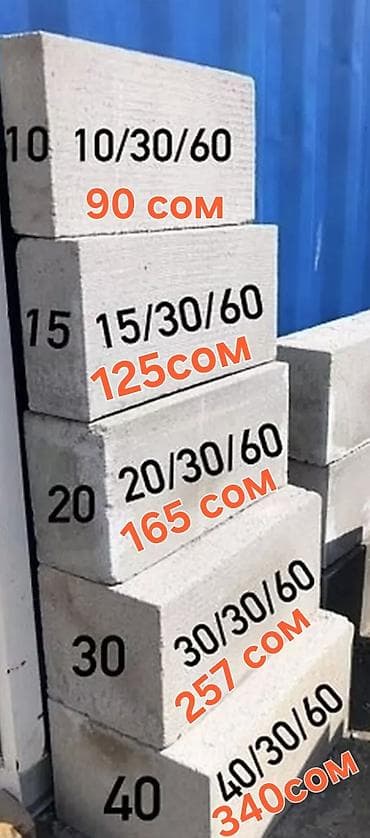 green max: Газоблок, Неавтоклавный, 600x200x300, D700 — 4