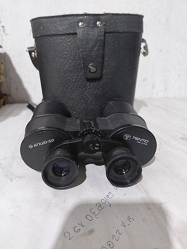 Спорт жана эс алуу: Бинокль TENTO БПЦ 10×50 (Made in USSR) с футляром. Характеристики: - — 3