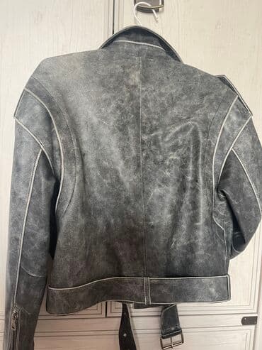 липотрим как отличить подделку: Кожаная куртка, Косуха, Натуральная кожа, Оверсайз, M — 5