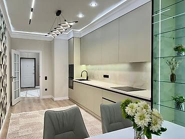 2 комнаты, 82 м², Асанбай мкр Элитка, 13 этаж, Евроремонт — 3
