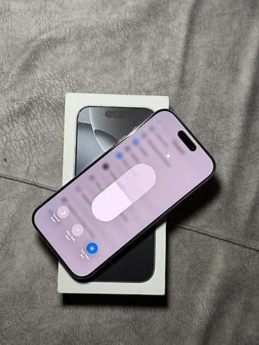 IPhone 16 Pro, 256 ГБ, White Titanium, Коробка, 100 %