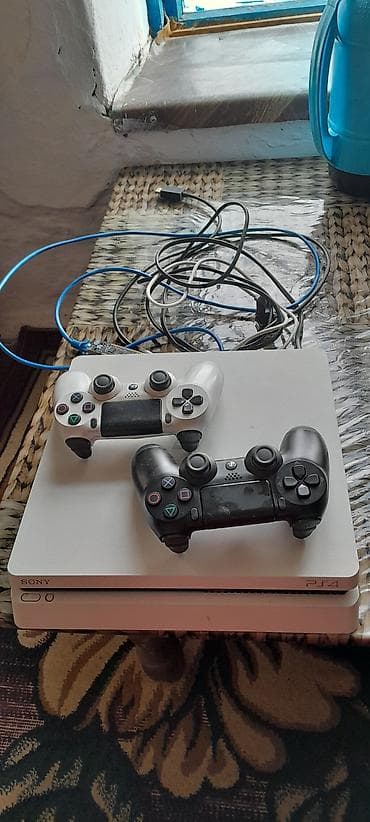 Nintendo Switch: Игровая консоль Sony PlayStation 4 Slim, цвет белый (Glacier White) — 1