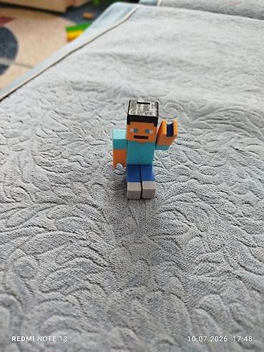 Фигурка персонажа в стиле Minecraft - Компактная игрушка-минифигурка — 3