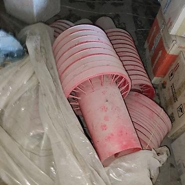 аппарат для чистки курей: Пластиковые поилки/кормушки для птицы (птицеводство) - Комплект чаш и — 2