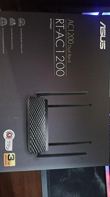 router: Продаю новый, с коробкой двухдиапазонный Wi‑Fi роутер ASUS RT‑AC1200 — 1