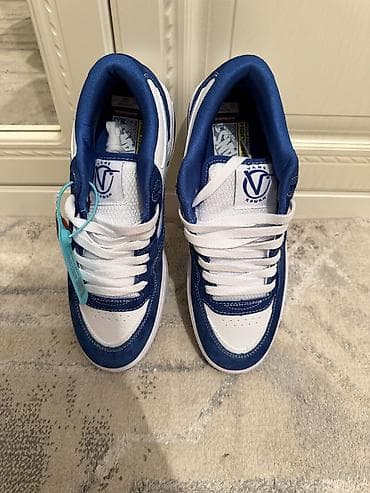 кеды оригинал: Мужские кроссовки, 44, Vans, Новый, цвет - Синий, Самовывоз — 6