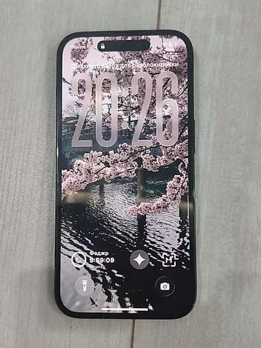 j1 2016: IPhone 14 Pro, Б/у, 128 ГБ, Black Titanium, Кабель, 77 % — 3