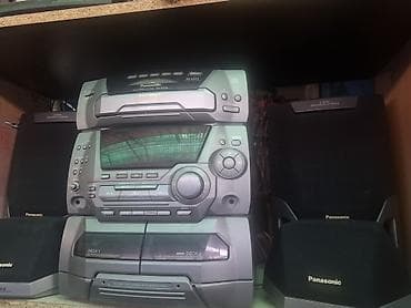 Техника и электроника: Музыкальный центр Panasonic SA‑AK35 с акустикой Работает Радио и AUX — 2