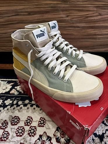 pull and beer: Высокие кеды PUMA Носили всего 1 раз, состояние практически новое — 2