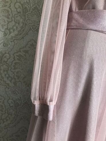 Прокат одежды: Вечернее платье, Длинная модель, С рукавами, L — 4