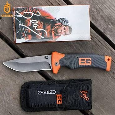 клинка: 🟠 Нож Gerber Bear Grylls Scout с чехлом (без серрейтора) 🟠 ⠀ — 3