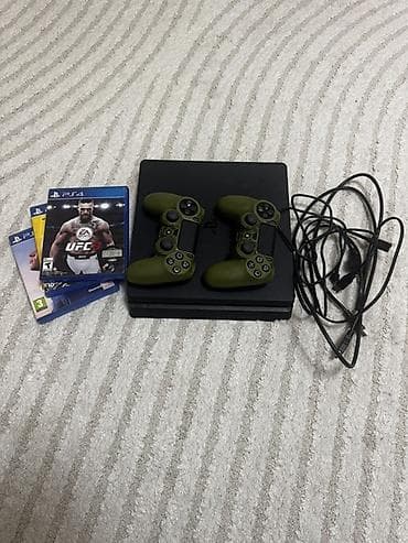 Игровой комплект для PlayStation 4 slim 500gb Есть 2 оригинальных