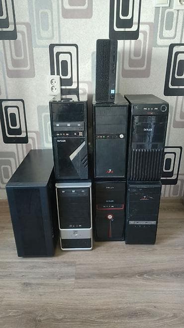 монито: Компьютер, ядер - 4, ОЗУ 8 ГБ, Для несложных задач, Б/у, Intel Core i5, AMD Radeon RX 580, HDD + SSD — 1