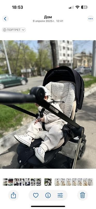 ищу коляску: Коляска, Другой бренд, цвет - Черный, Б/у, Самовывоз — 4