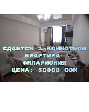 квартира возле филармонии: 1 комната, Агентство недвижимости, Без подселения, С мебелью полностью — 1