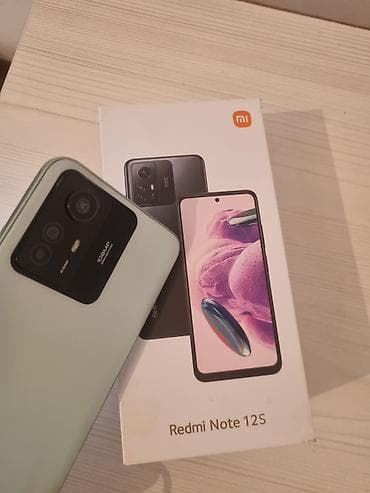 Техника жана электроника: Redmi, Redmi Note 12S, Колдонулган, 256 ГБ, түсү - Жашыл, 2 SIM — 6