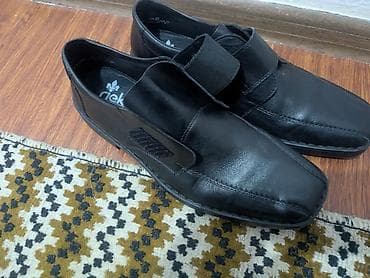 токмок обувь: Мужские туфли, 44, Rieker, Новый, цвет - Черный — 3