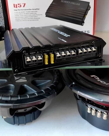 автомагнитола бишкек: 4х канальные усилители китайских реплик типа pioneer, sony,kenwood — 7