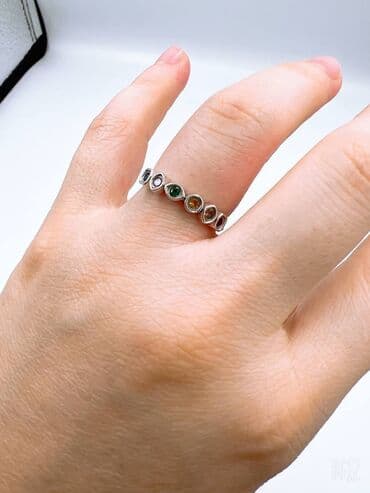 свадебное платья для беременных: Кольцо, Коктейльное, Проба 925, Женские, Фианит, Новый — 21