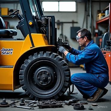 m54 b30: Жапан Старт Вилочный погрузчик, сложное техническое устройство, и — 1