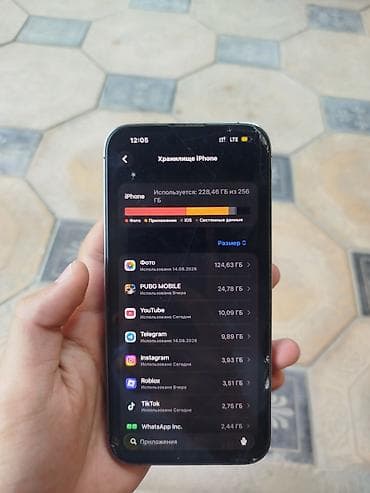 google pixel 9a: IPhone 14 Pro, Б/у, 256 ГБ, Deep Purple, Коробка — 4