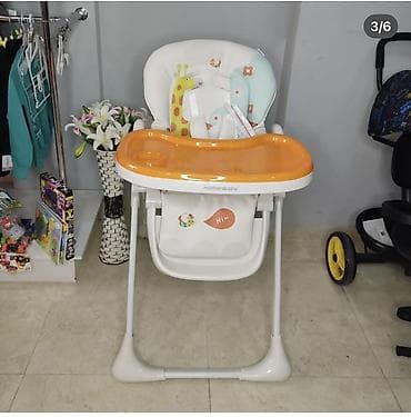 детские коляски zippy type 1: Детский стульчик для кормления Mothersbaby - Удобный высокий стул с — 3