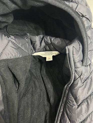 куртки детский: Детская стёганая куртка с капюшоном MDM Midimod Gold - Размер по — 2