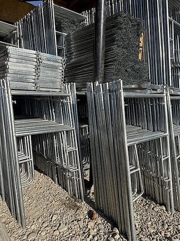 рама газон: Строительные леса (рамы и комплектующие) Описание: - Рамные — 3