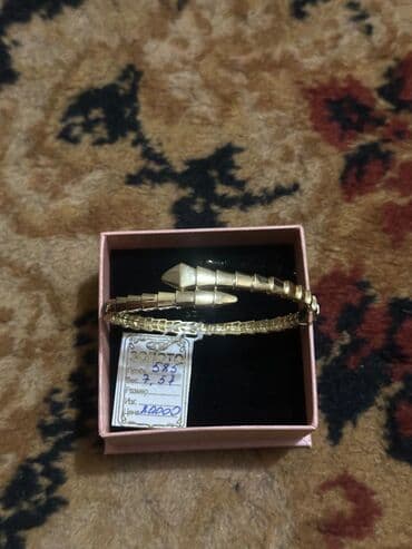 женская обувь размеры: Браслет змейка из золото 585 пробы 
Новый — 2