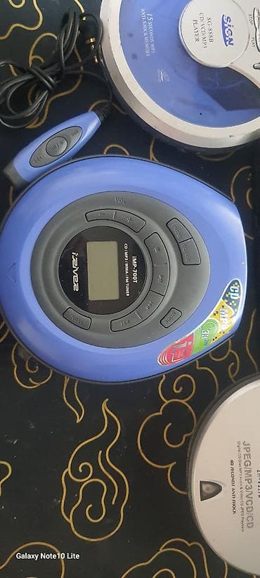 медиа плеер: Портативные CD-плееры (дисковые плееры) + кассетная дека — 7