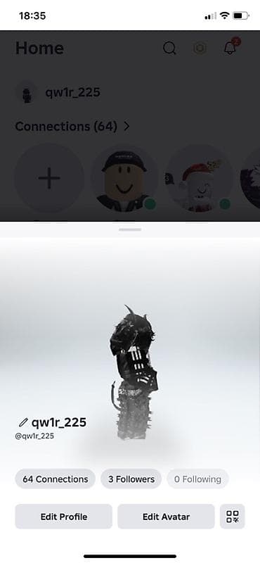 Продам готовый игровой аватар для Roblox в тёмной эстетике. Состав и