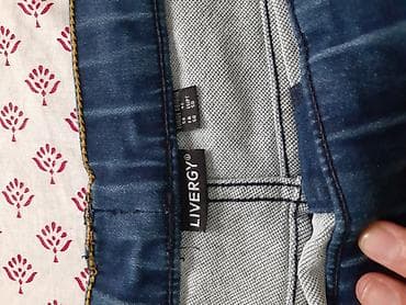 мужской джемпер с капюшоном: Мужской свитер синего цвета от бренда BPC, выполненный из хлопка — 5