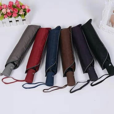 железные: Зонты. Женские и мужские. Механизм полуавтомат, очень практичные — 1