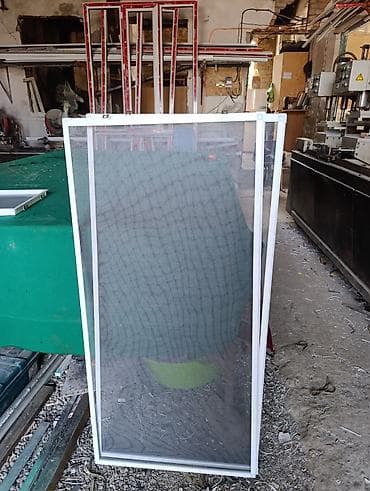 роликовые шторы на пластиковые окна: Москитная сетка, Другой тип, На заказ — 1