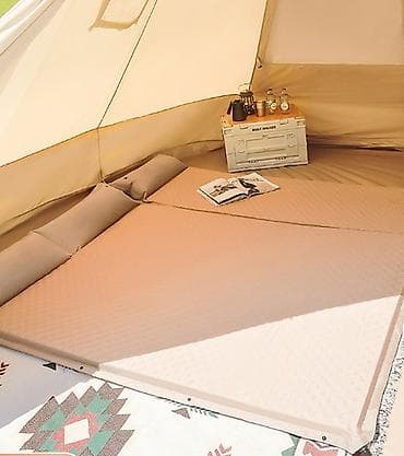 Чатырлар: Надувной матрас для 3х человек 192*198см "ZJYF019" — 4