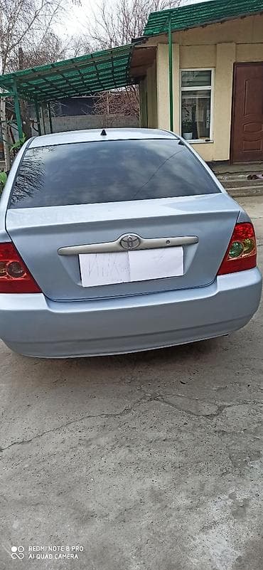 audu a4: Toyota Corolla: 2004 г., 1.4 л, Ручные, Бензин, Седан — 8