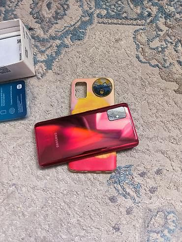 s20 note: Samsung Galaxy A51, 64 ГБ, цвет - Красный, 2 SIM — 2