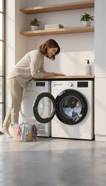 купить стиральные машины: Стиральная машина Beko, Новый, Автомат, До 7 кг, Узкая — 1