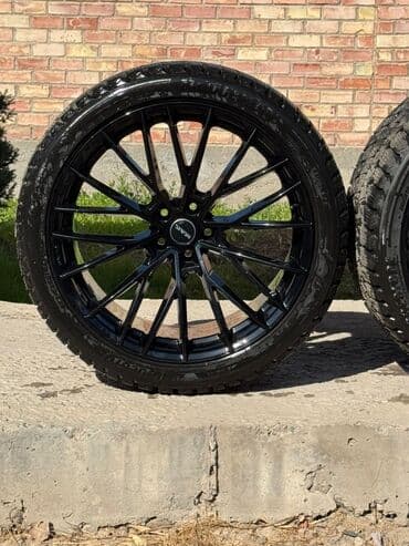 колёса на матиз: Колеса в сборе 295 / 35 / R 21, Зима, Б/у, Комплект, Литые, отверстий - 5 — 1